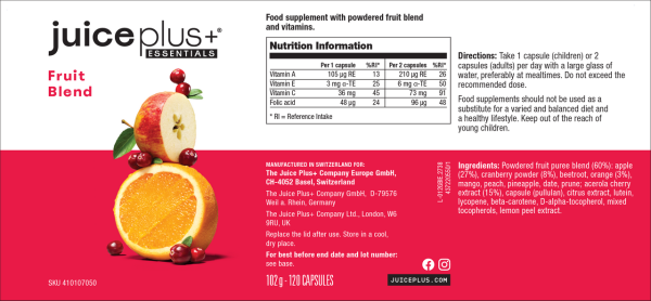 Fruit, Vegetable, Berry & Omega+ Blend Capsules - Image 3